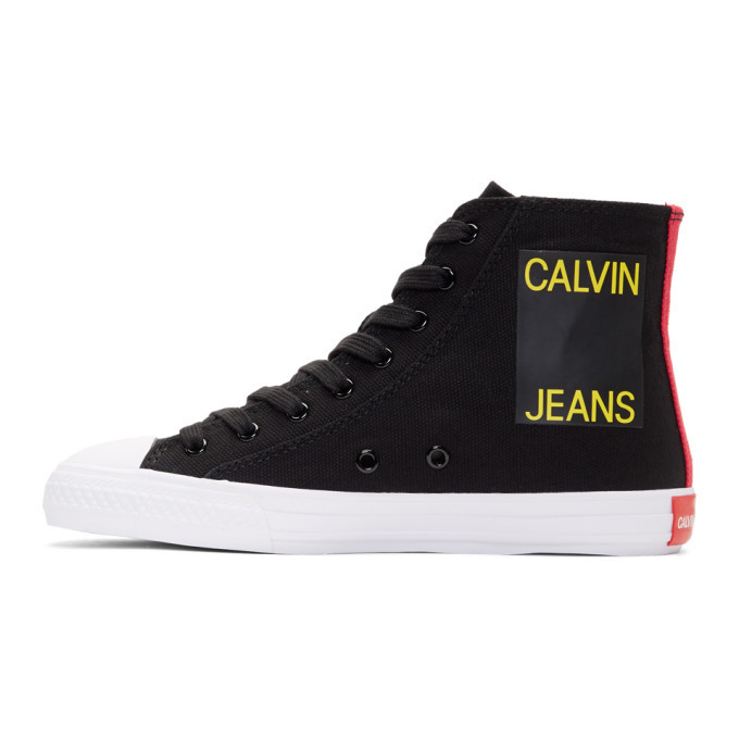 calvin klein high top sneakers