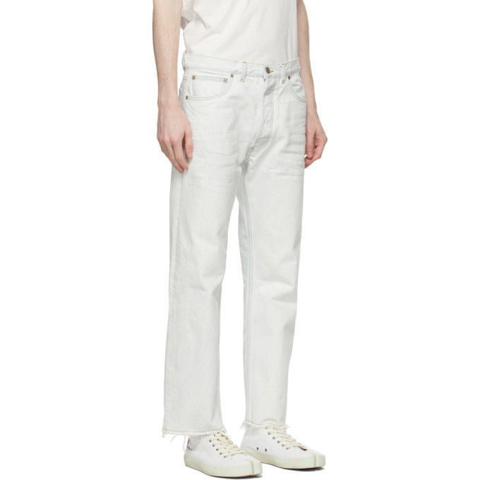 White Bleached Jeans Maison Margiela