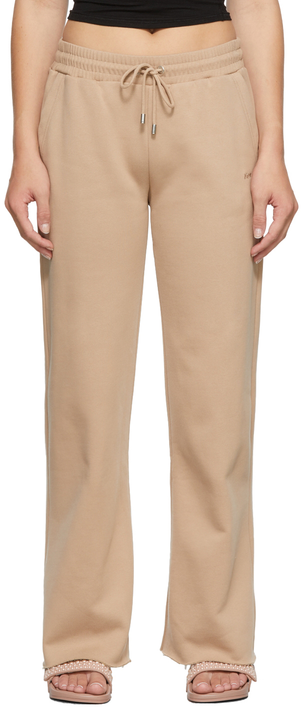 Frame Beige Wide Leg Lounge Pants Frame 