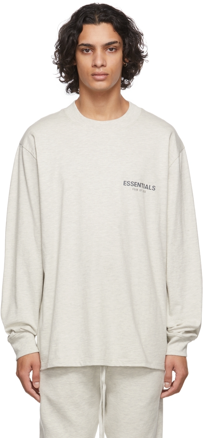 essentials cream shirt