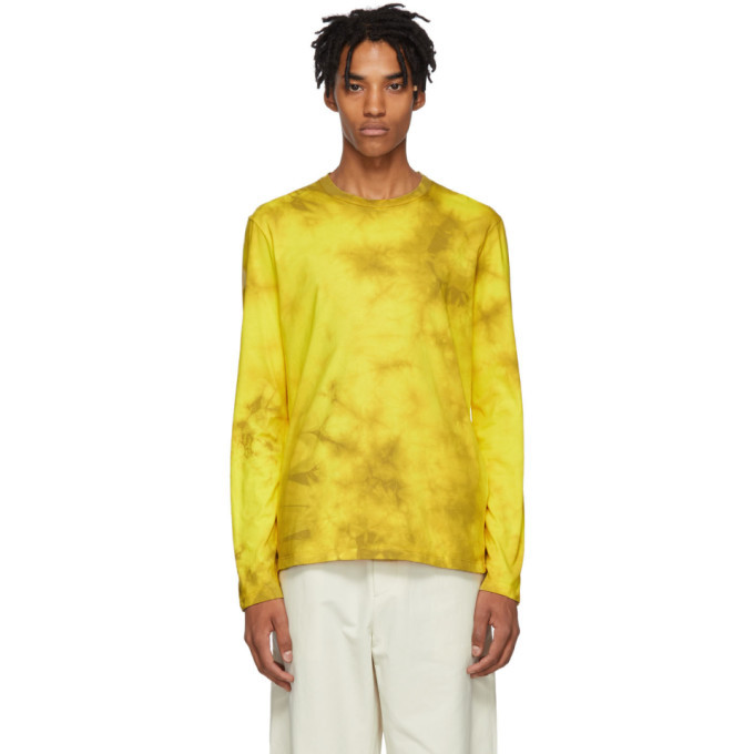 yellow helmut lang shirt