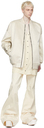 Rick Owens Off-White Cotton Bomber Jacket