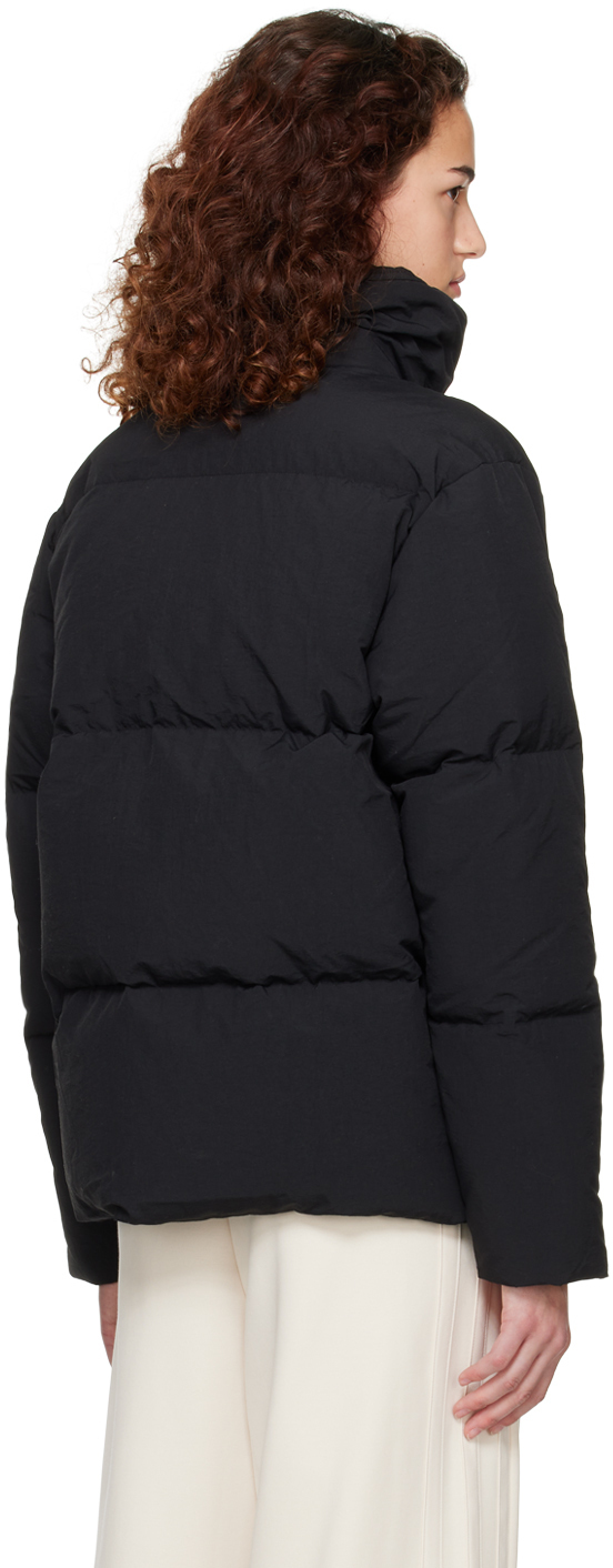adidas Originals Black Big Baffle Down Jacket adidas Originals