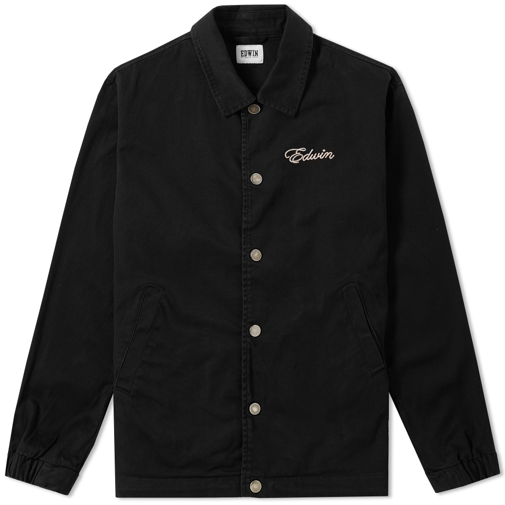 embroidered coach jacket