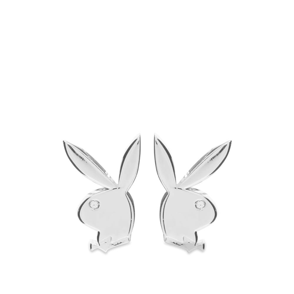 Playboy bunny earrings black Clearance