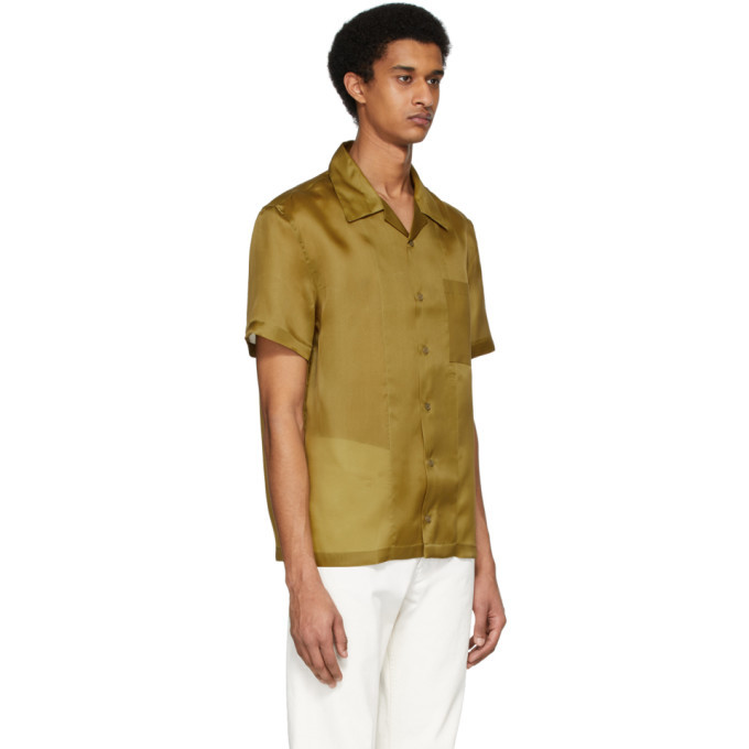 tan helmut lang shirt