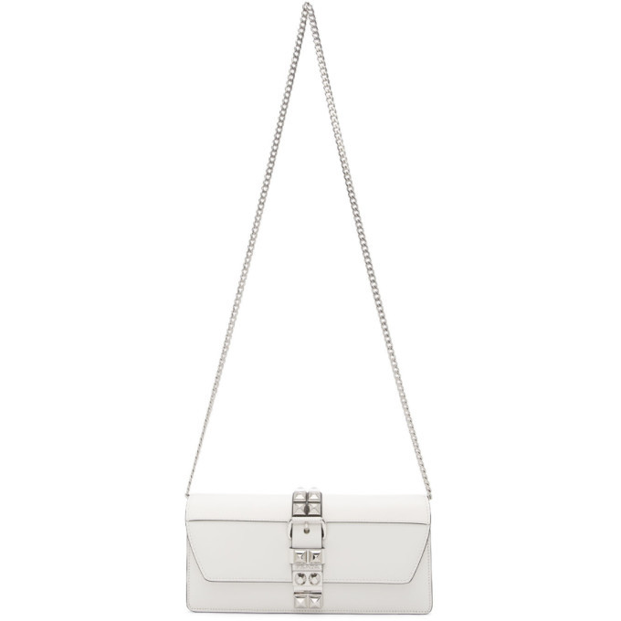 prada white clutch