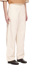 CASEY CASEY Off-White Hamnet Trousers