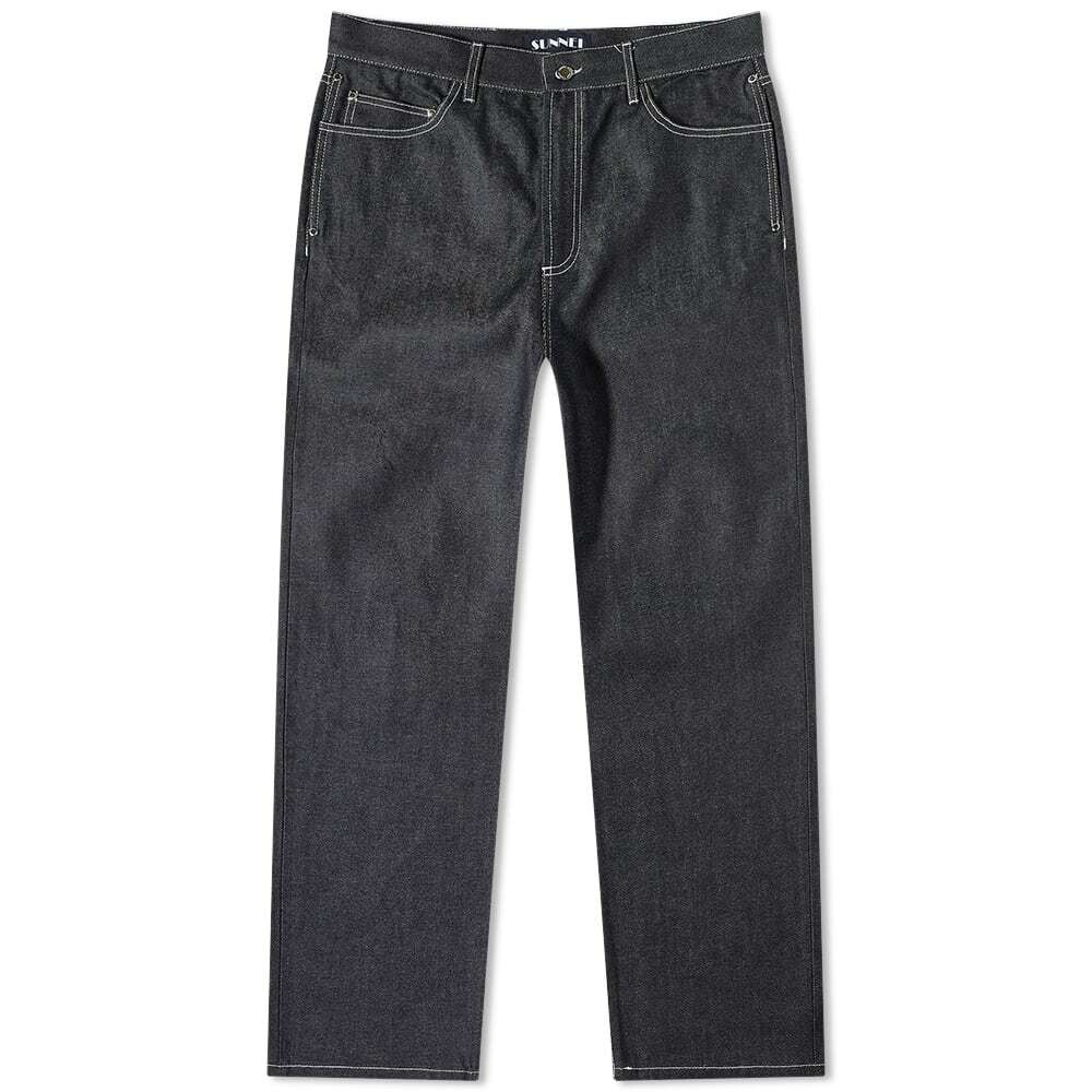 Sunnei Men's Denim Pant in Dark Denim Sunnei