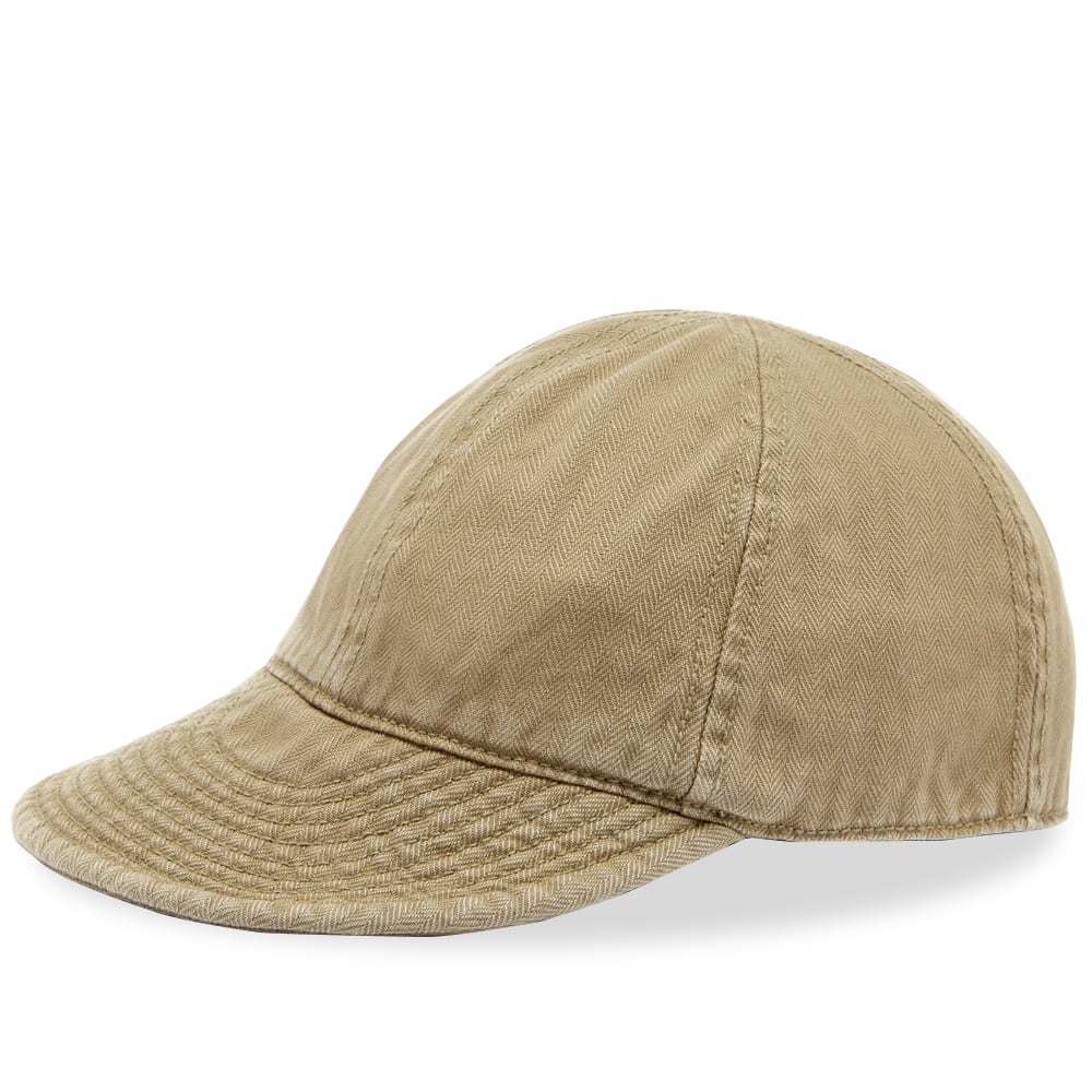 Nigel Cabourn x Lybro Mechanics Cap Khaki Nigel Cabourn