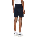032c Navy Terry Logo Embroidery Shorts