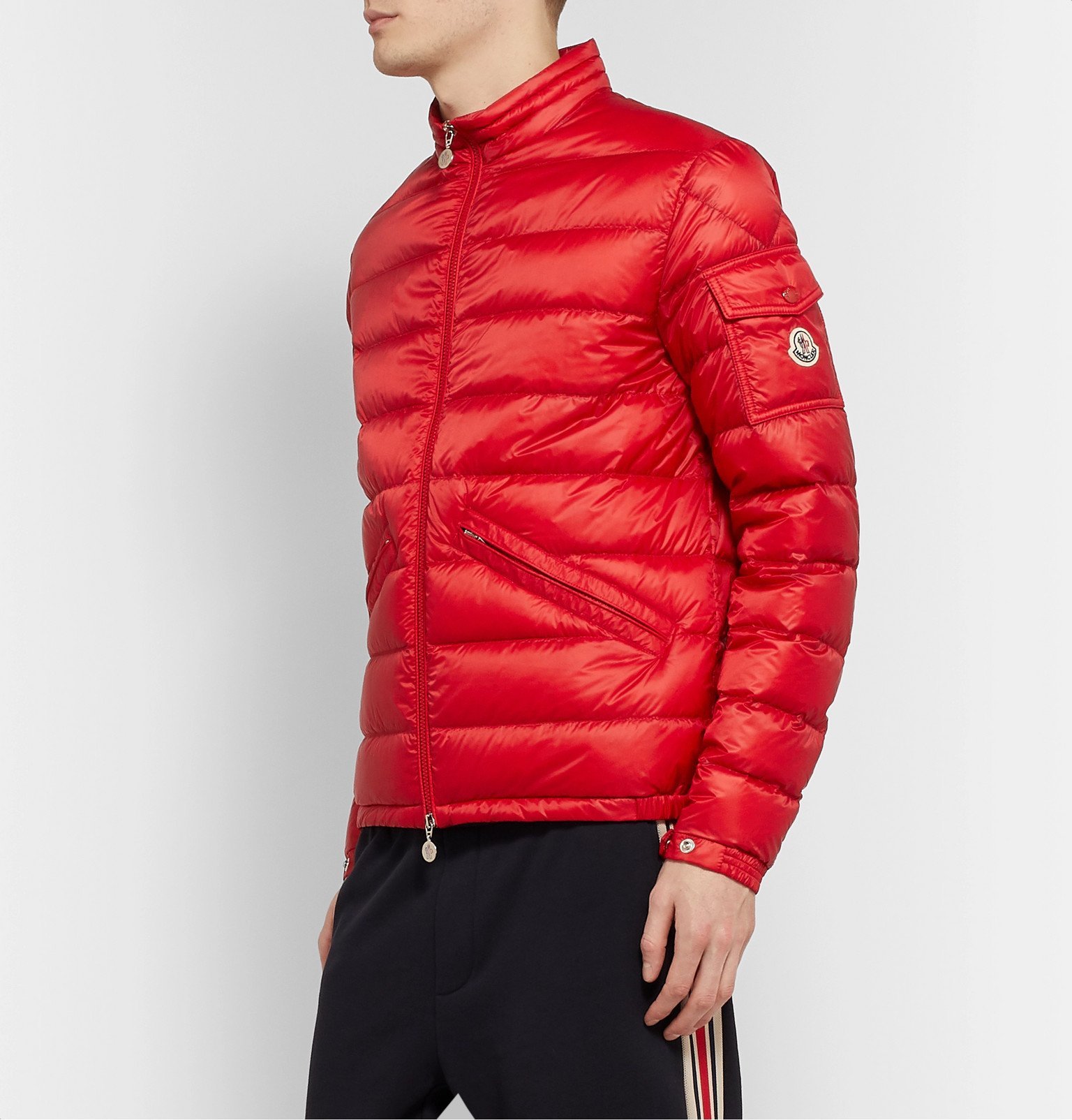 Moncler - Quilted Shell Down Jacket - Red Moncler