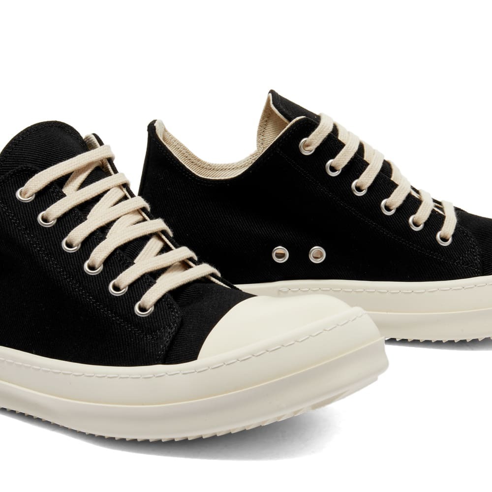 Rick Owens DRKSHDW Women's Low Sneakers in Black/Milk Rick Owens Drkshdw