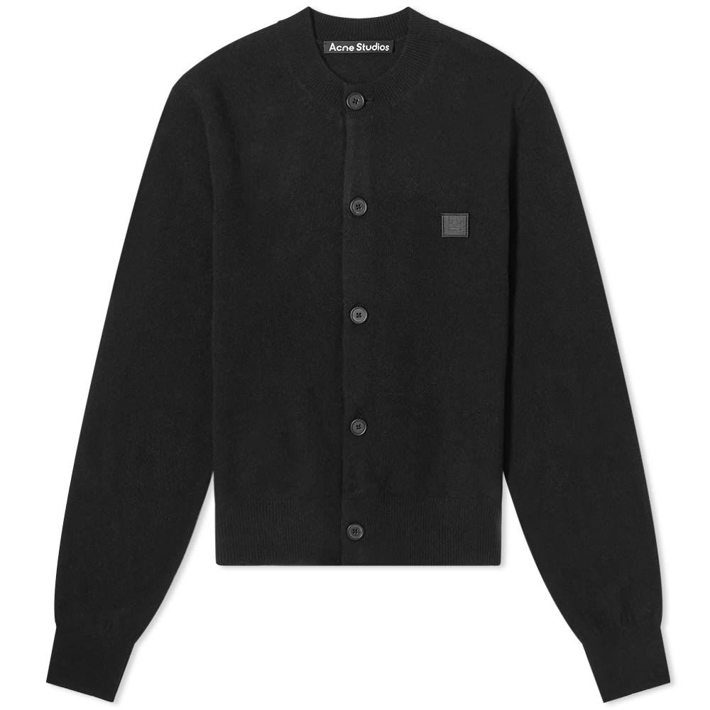 Acne Studios Keva Face Slim Fit Cardigan Acne Studios