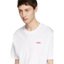 032c White Embroidered Classic T-Shirt