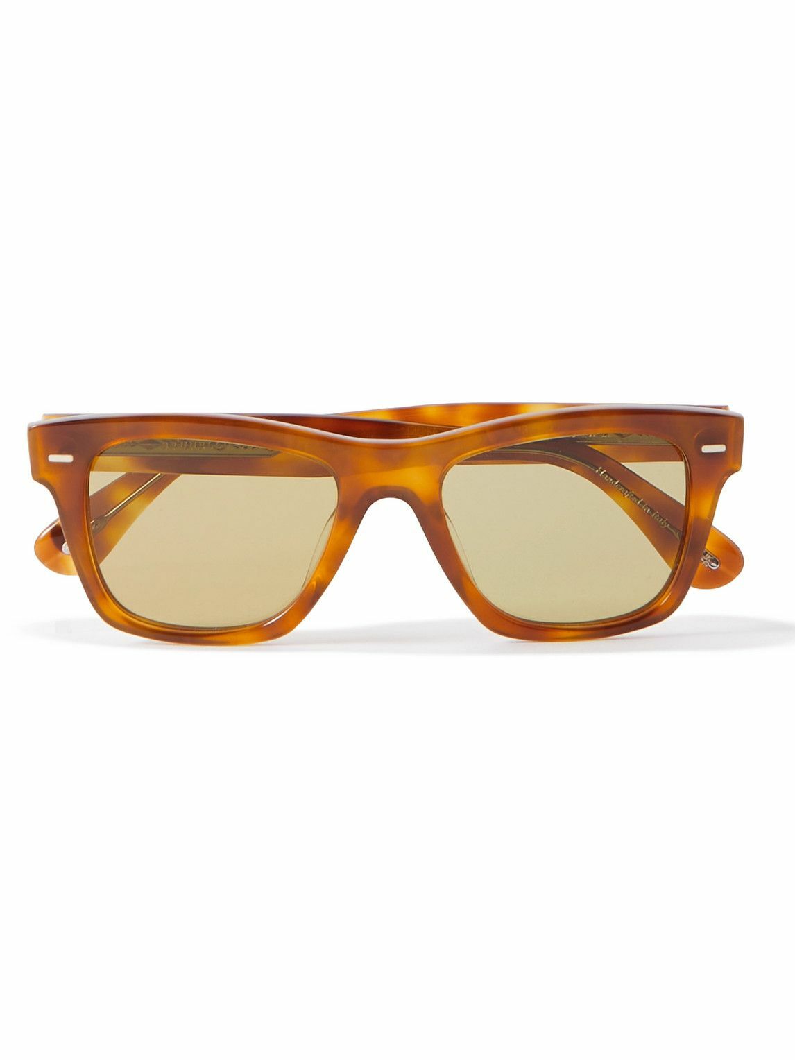 Brunello Cucinelli - Oliver Peoples Sun Square-Frame Tortoiseshell ...