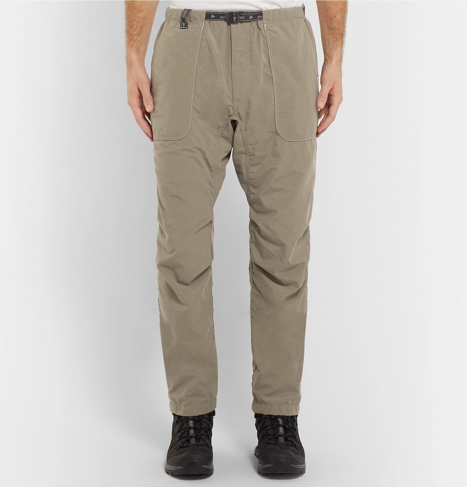 And Wander - Shell Trousers - Beige and Wander