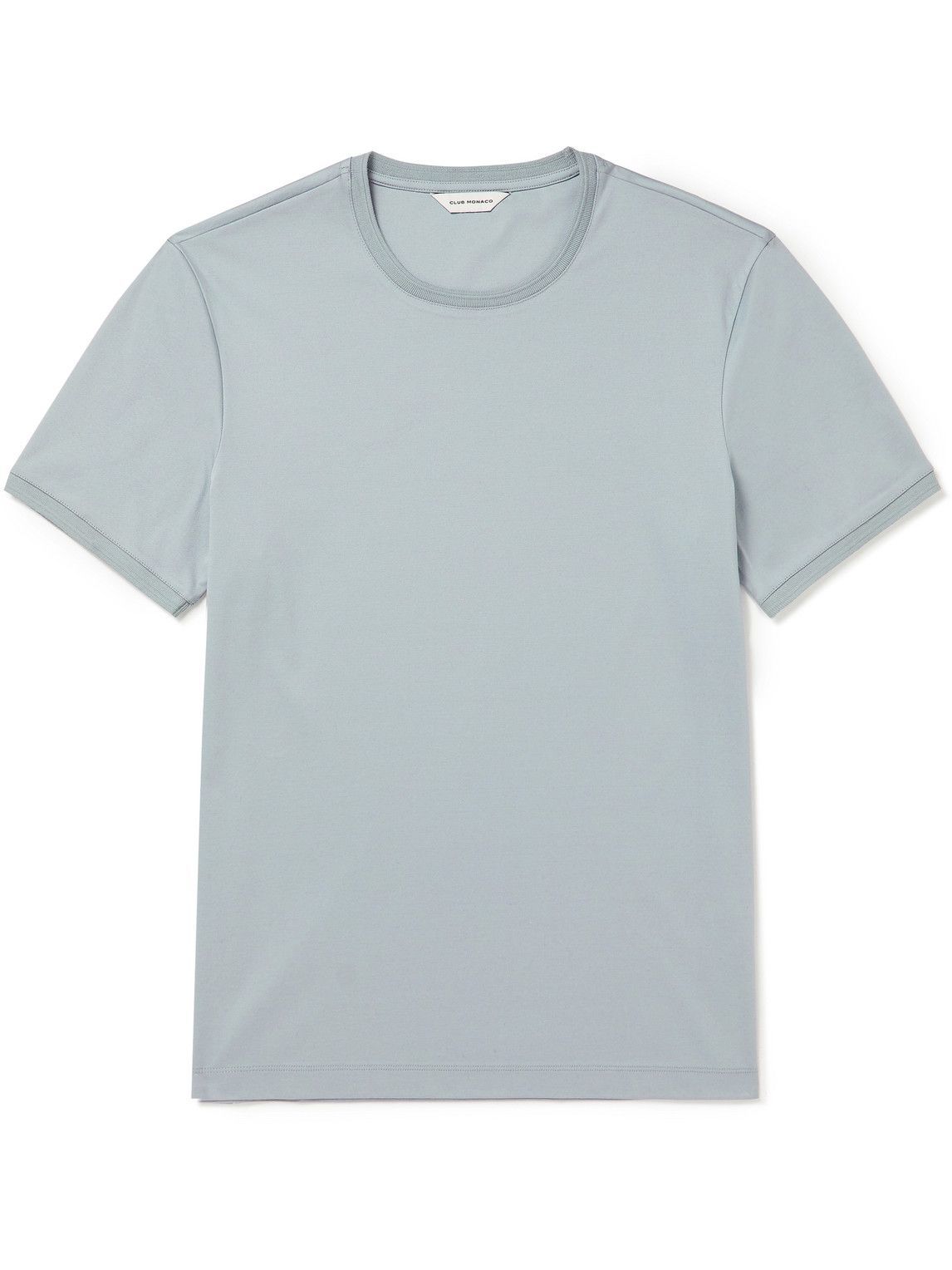 Photo: Club Monaco - Cotton-Jersey T-Shirt - Gray