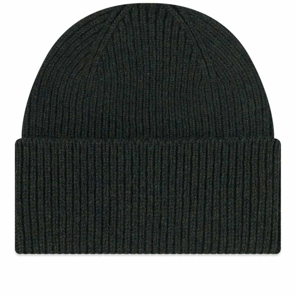 Colorful Standard Men's Merino Wool Beanie in Hunter Green Colorful