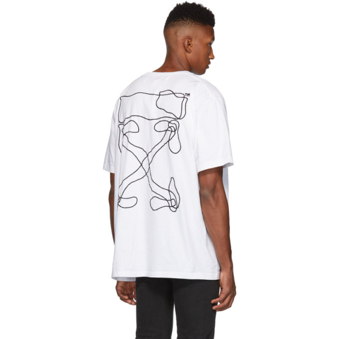 Off white abstract arrows t shirt Clearance