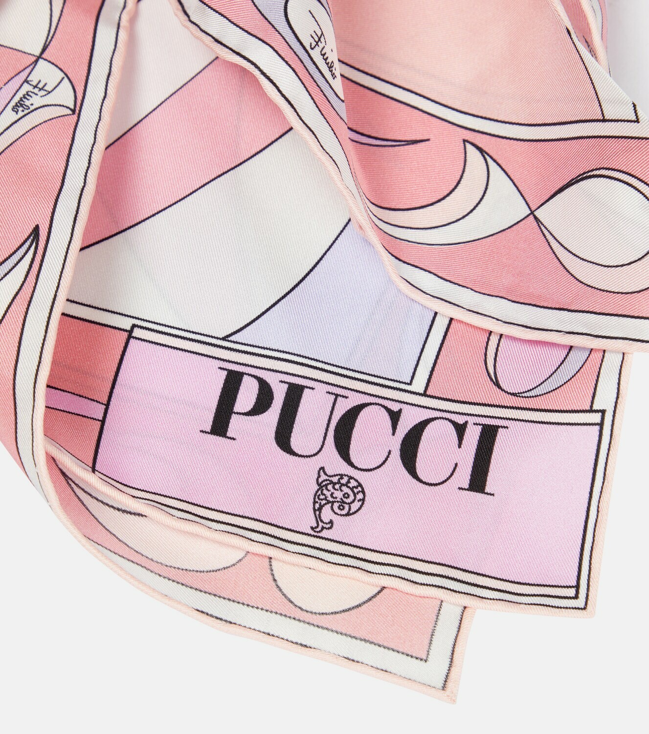 Pucci - Printed silk twill baseball cap Emilio Pucci
