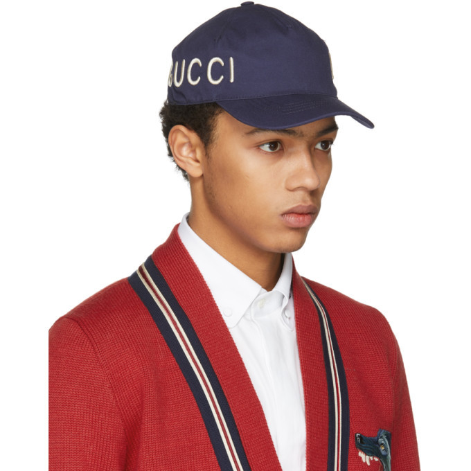 Gucci Navy Loved Cap Gucci