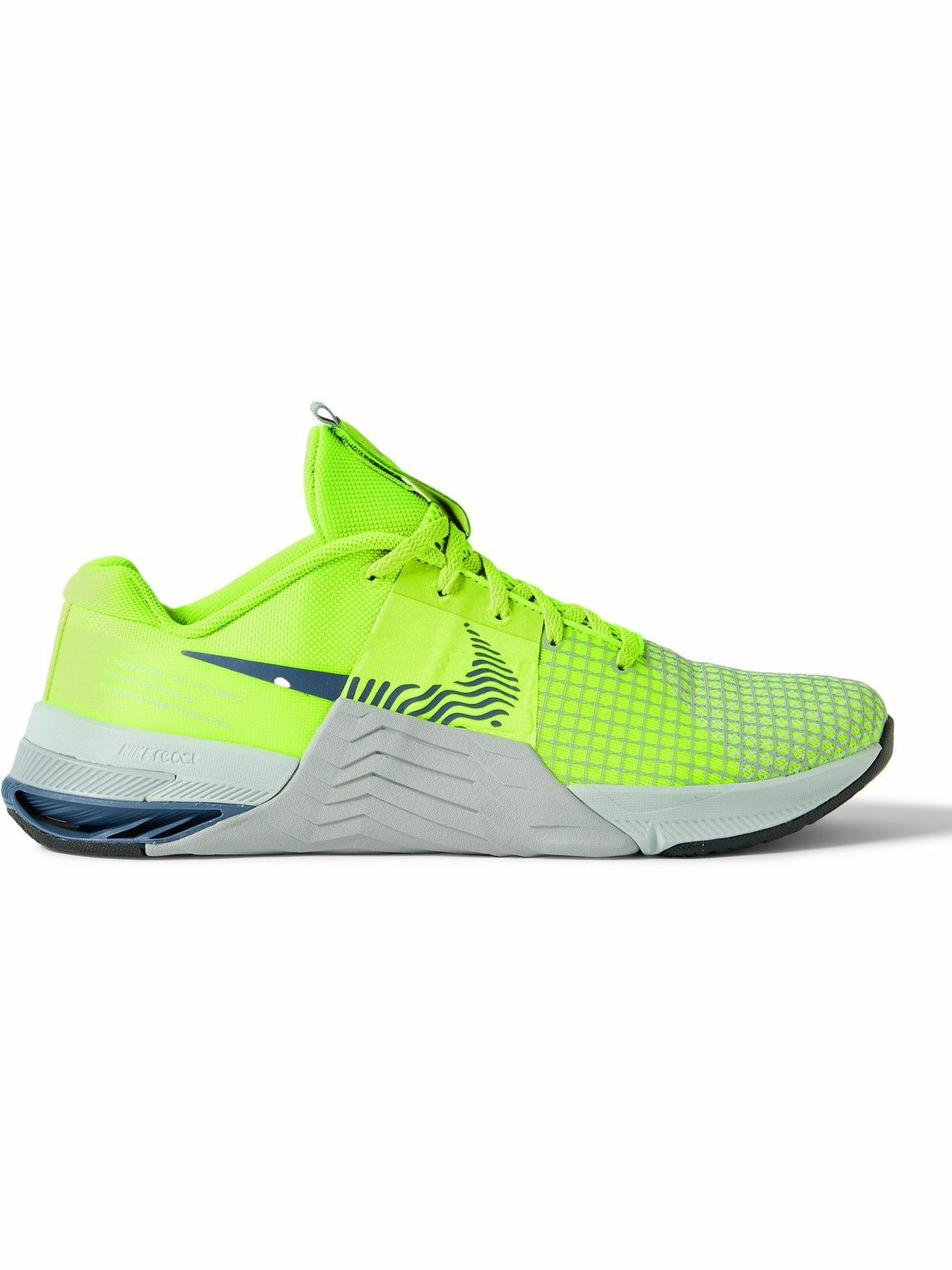 Nike Training - Metcon 8 Rubber-Trimmed Mesh Training Sneakers - Green ...