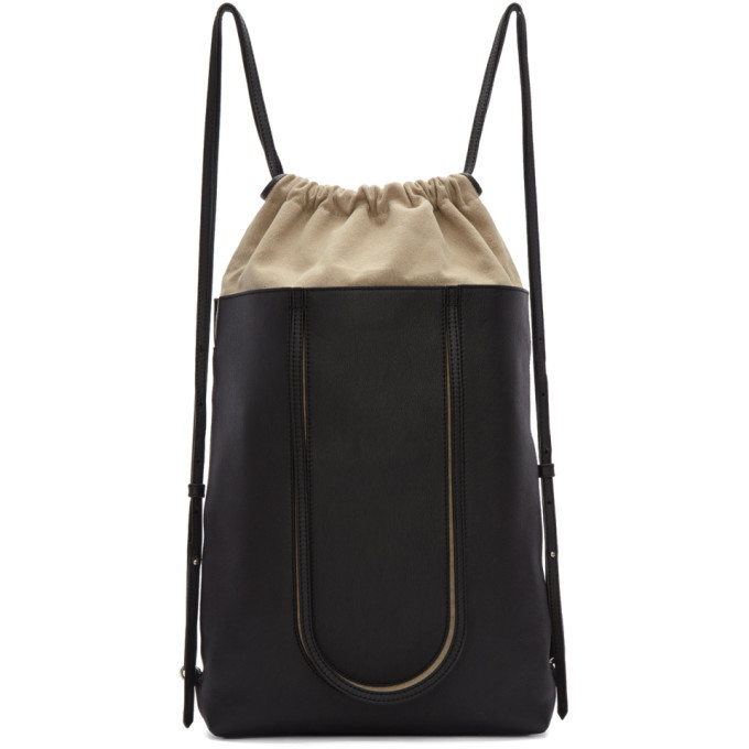 maison margiela leather backpack