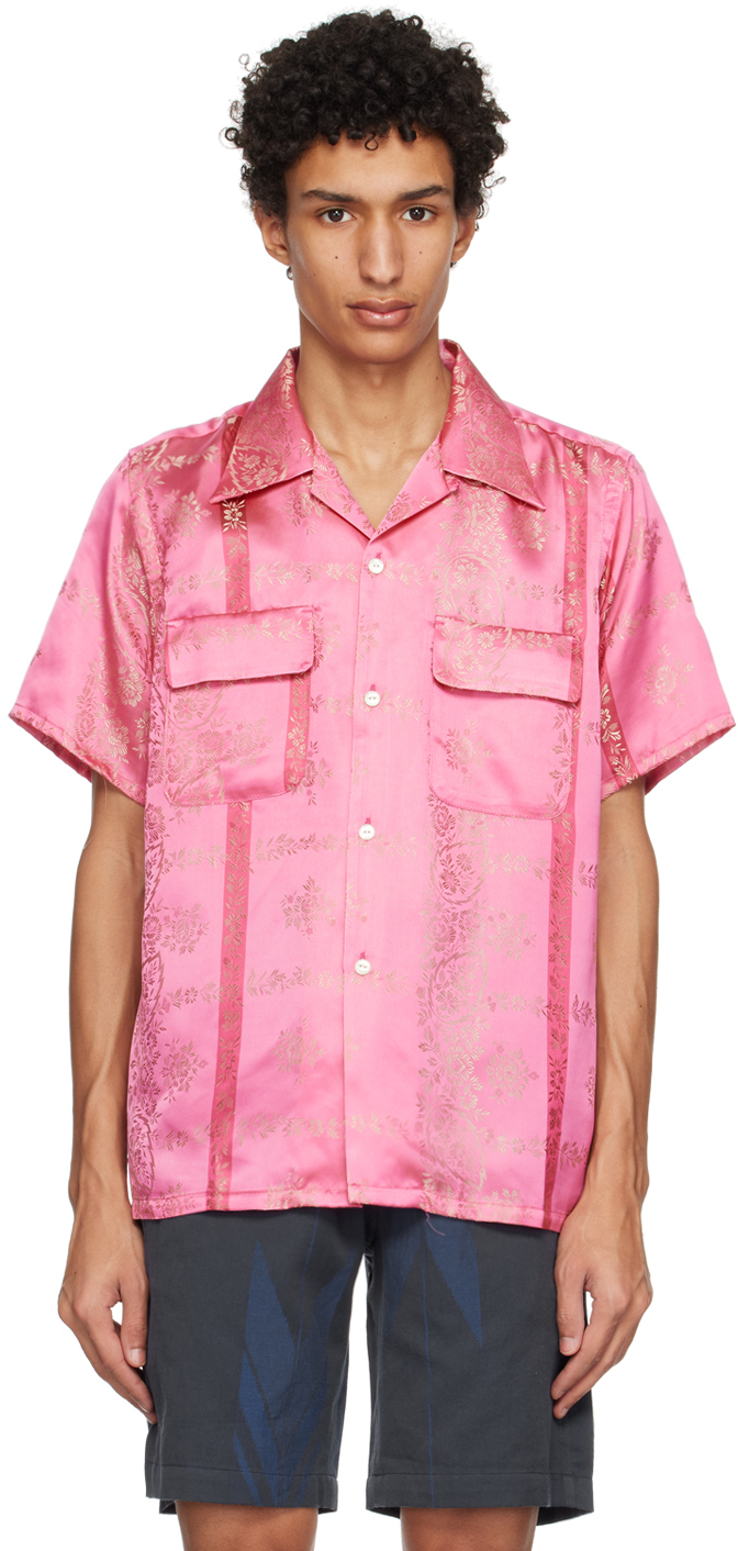 NEEDLES Pink Button Shirt Needles