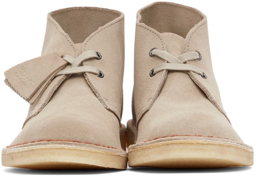 Clarks Originals Beige Desert Boots Clarks Originals