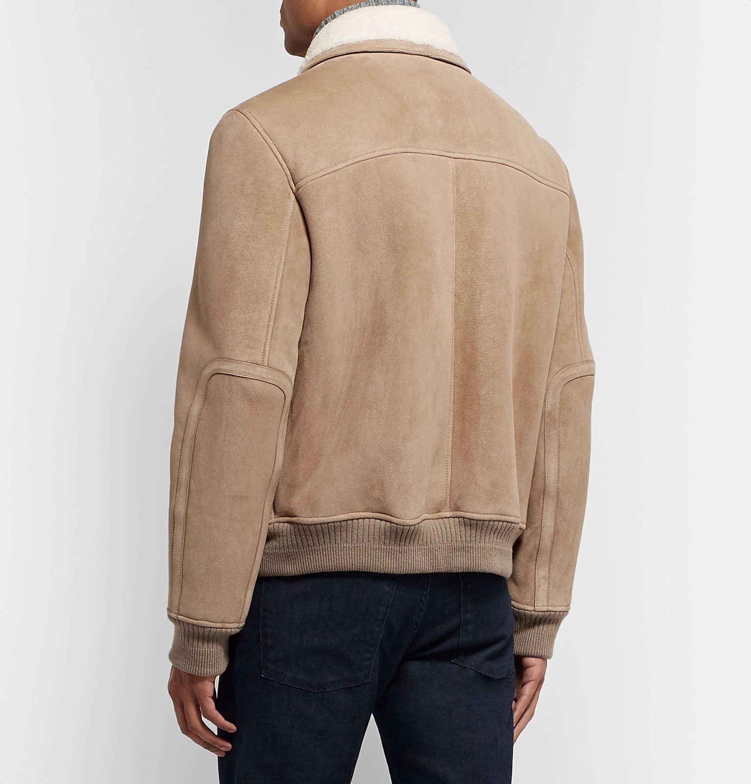 loro piana shearling jacket