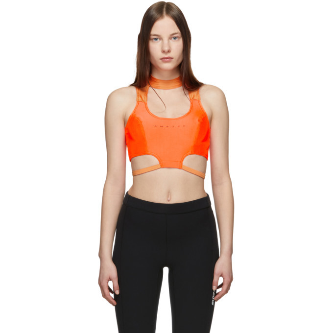 Ambush Orange Waves Beach Tank Top Ambush