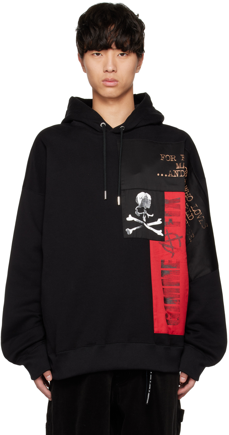 mastermind JAPAN Black Anarchy Hoodie mastermind JAPAN