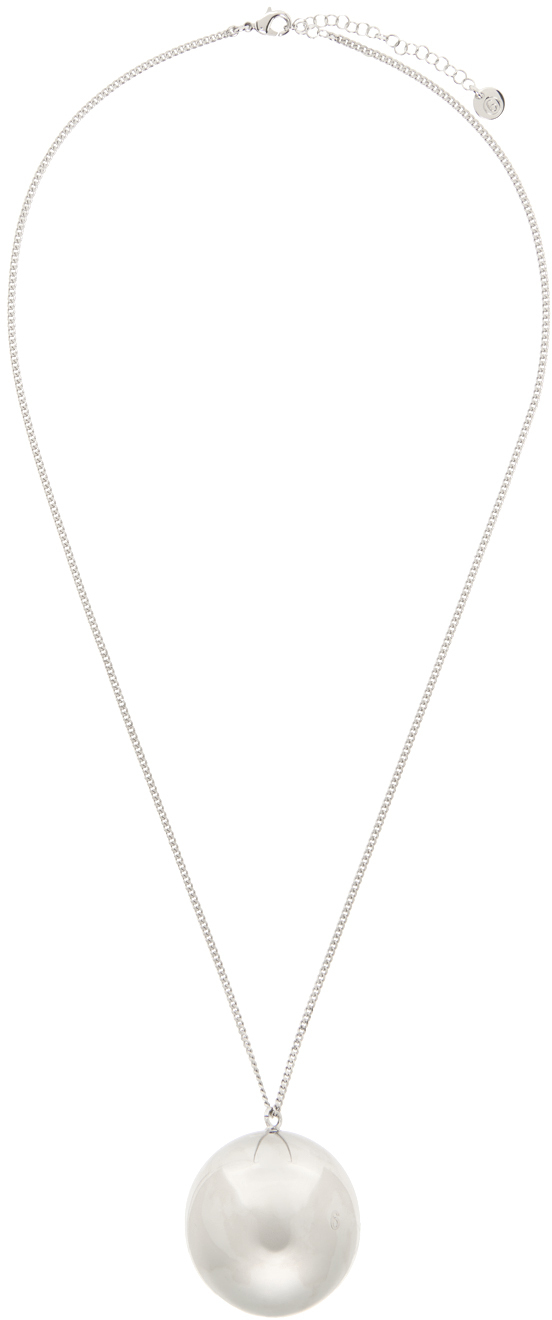 MM6 Maison Margiela Women's Chain Necklace Silver