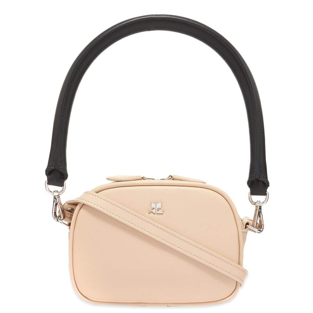 Courrèges Women's Small Shoulder Bag in Sand Courreges