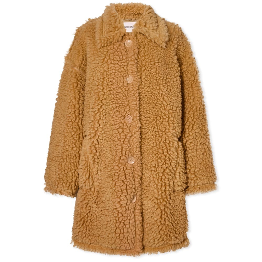Stand Studio Women's Gwen Coat in Nougat Stand Studio