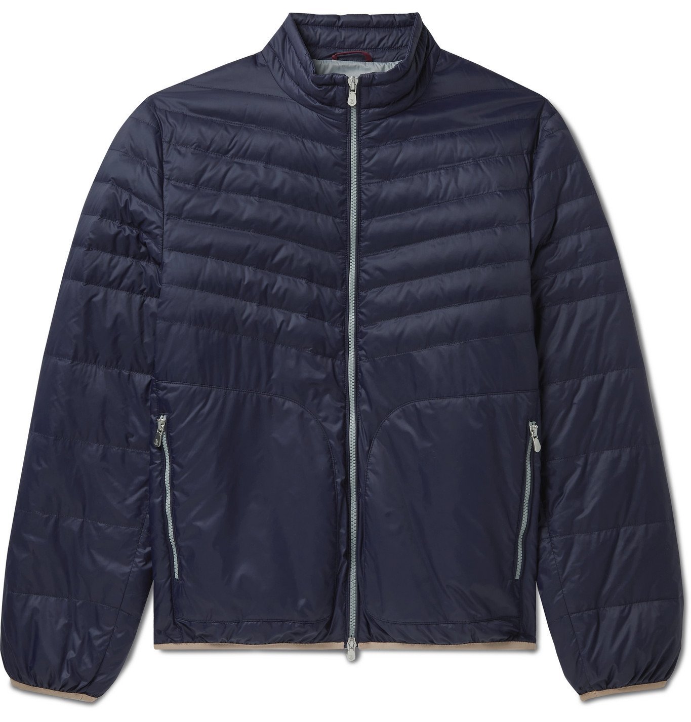 Brunello Cucinelli - Quilted Nylon Down Jacket - Blue Brunello Cucinelli