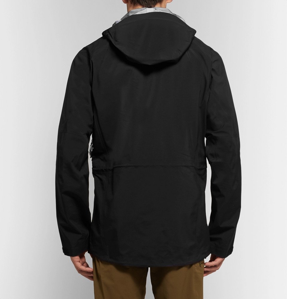 Arc'teryx Zeta AR SlimFit GORETEX Hooded Jacket Men Black Arc'teryx