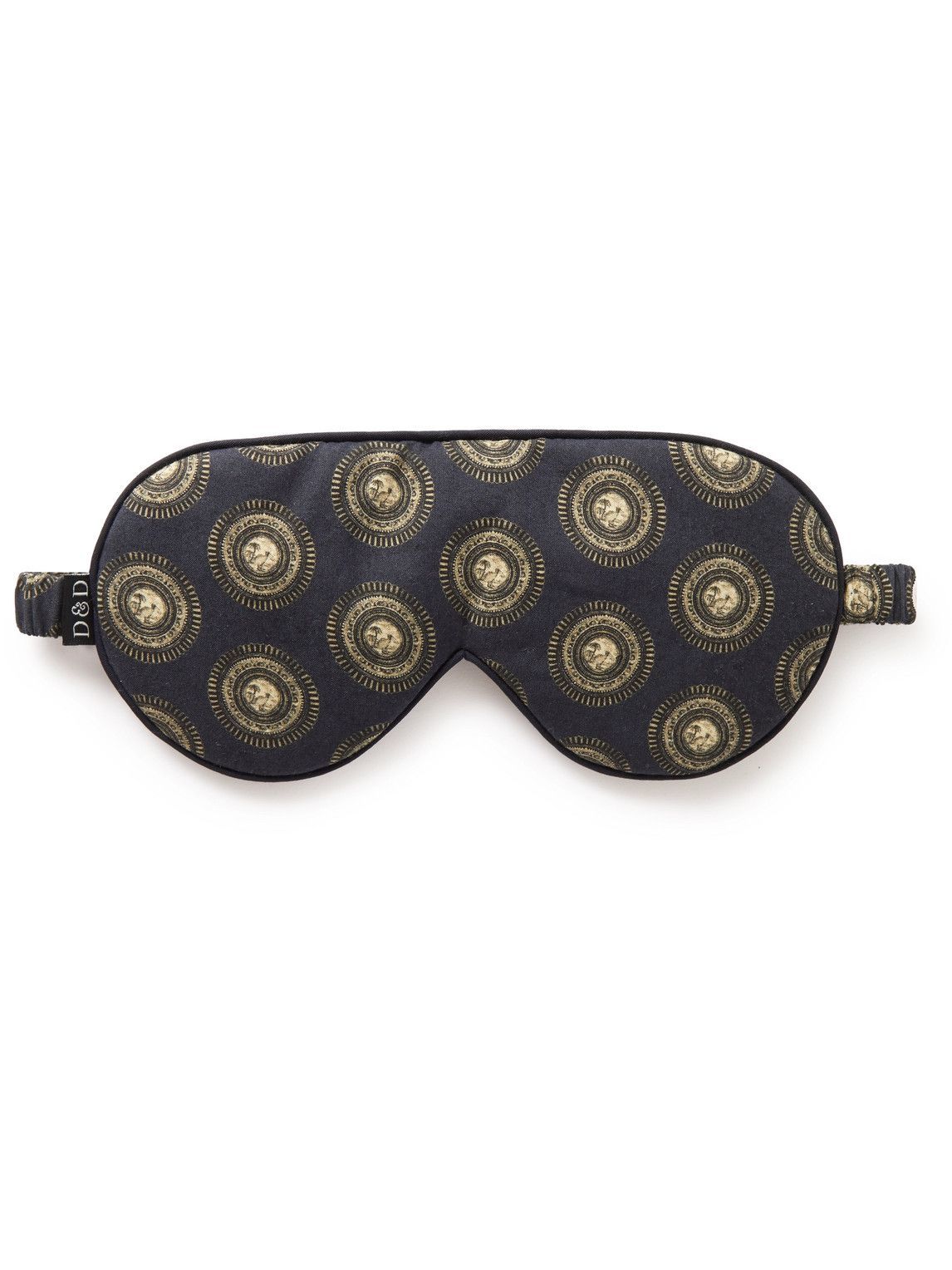 Desmond & Dempsey Printed Cotton Eye Mask Desmond & Dempsey