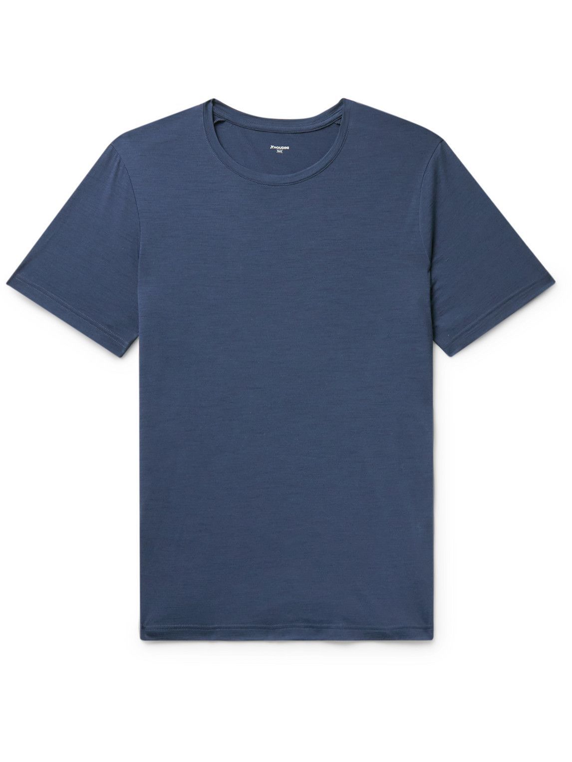 Houdini - Desoli Solid Merino T-Shirt - Blue Houdini