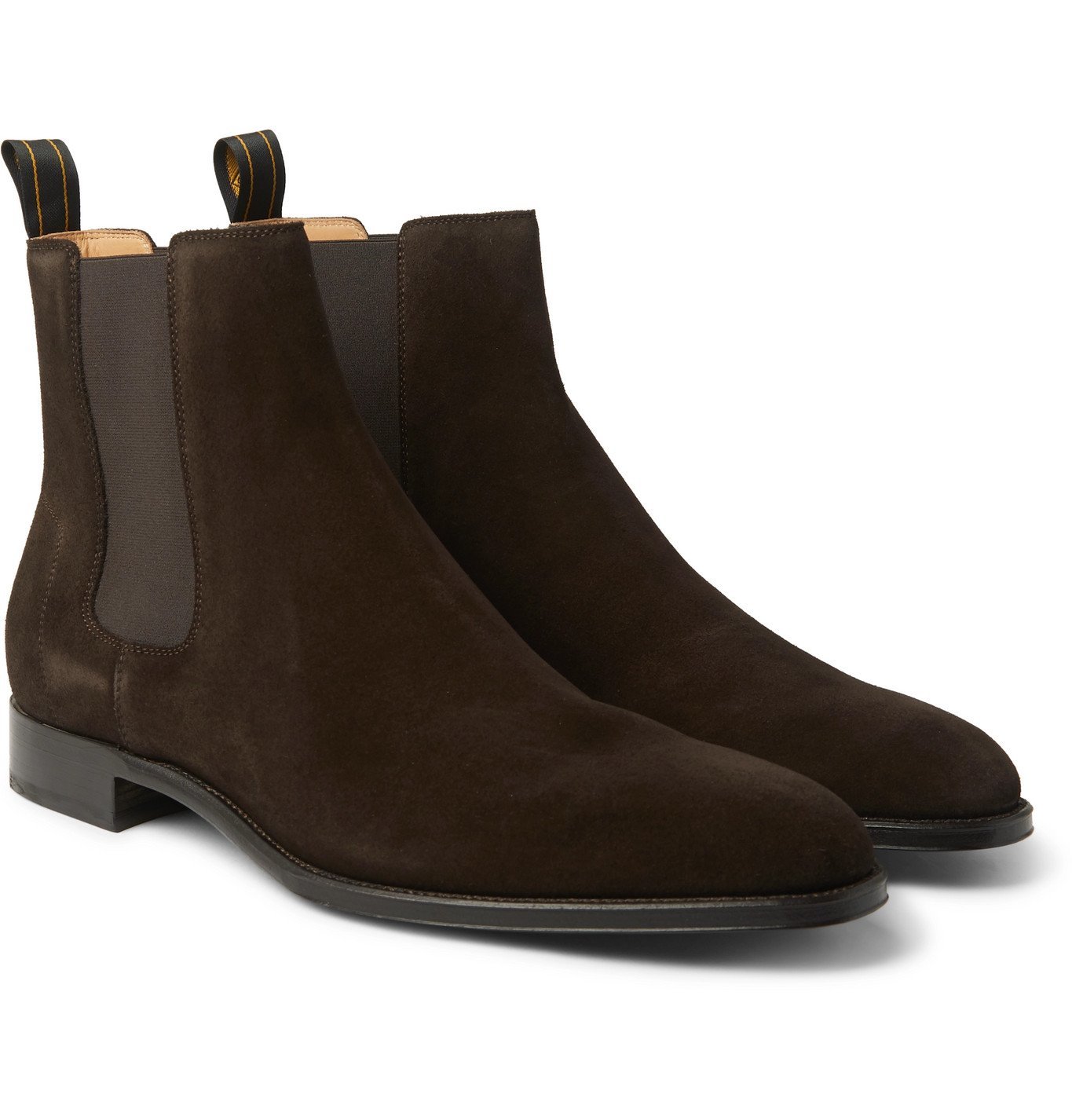 Dunhill - Kensington Suede Chelsea Boots - Brown Dunhill