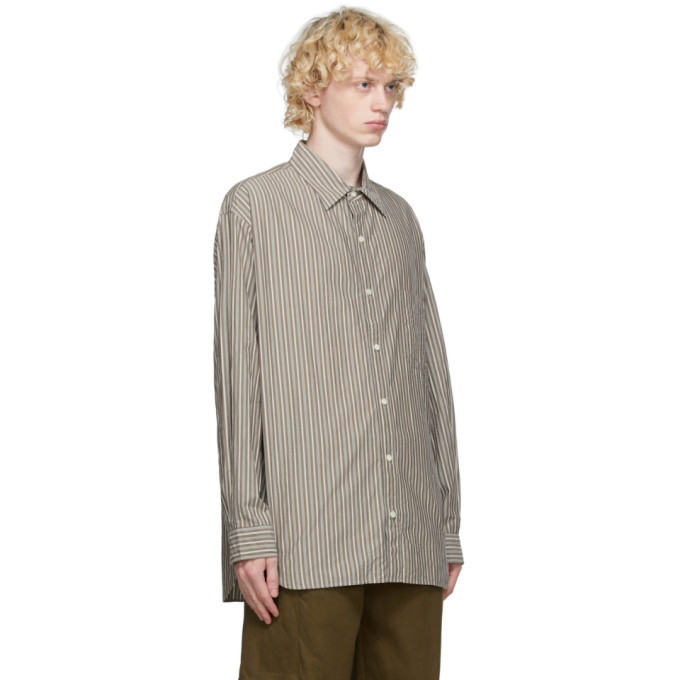 tss Brown Baggy Fit Shirt tss