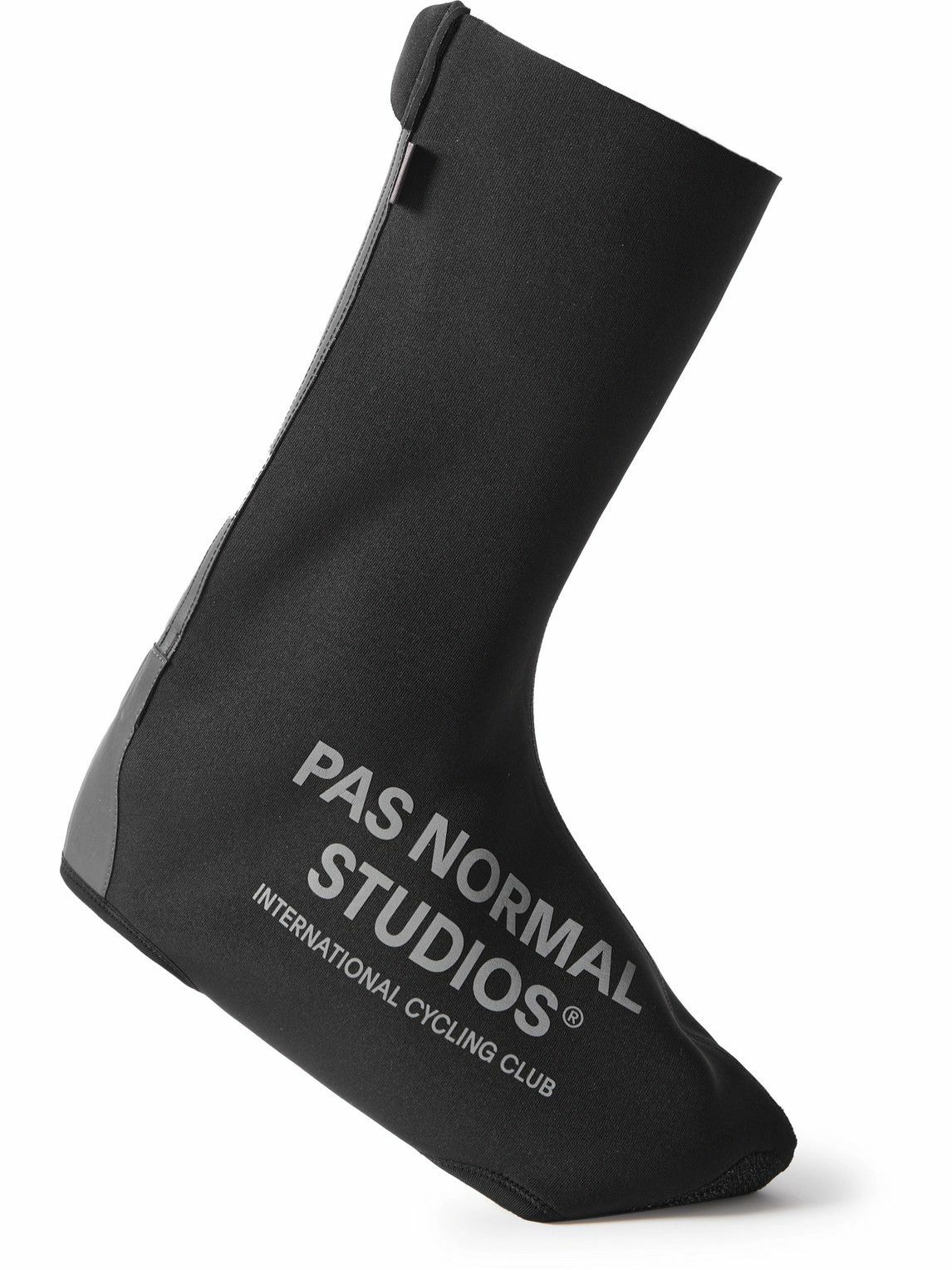 Pas Normal Studios - Logo-Print Stretch-Jersey Overshoes - Black Pas ...