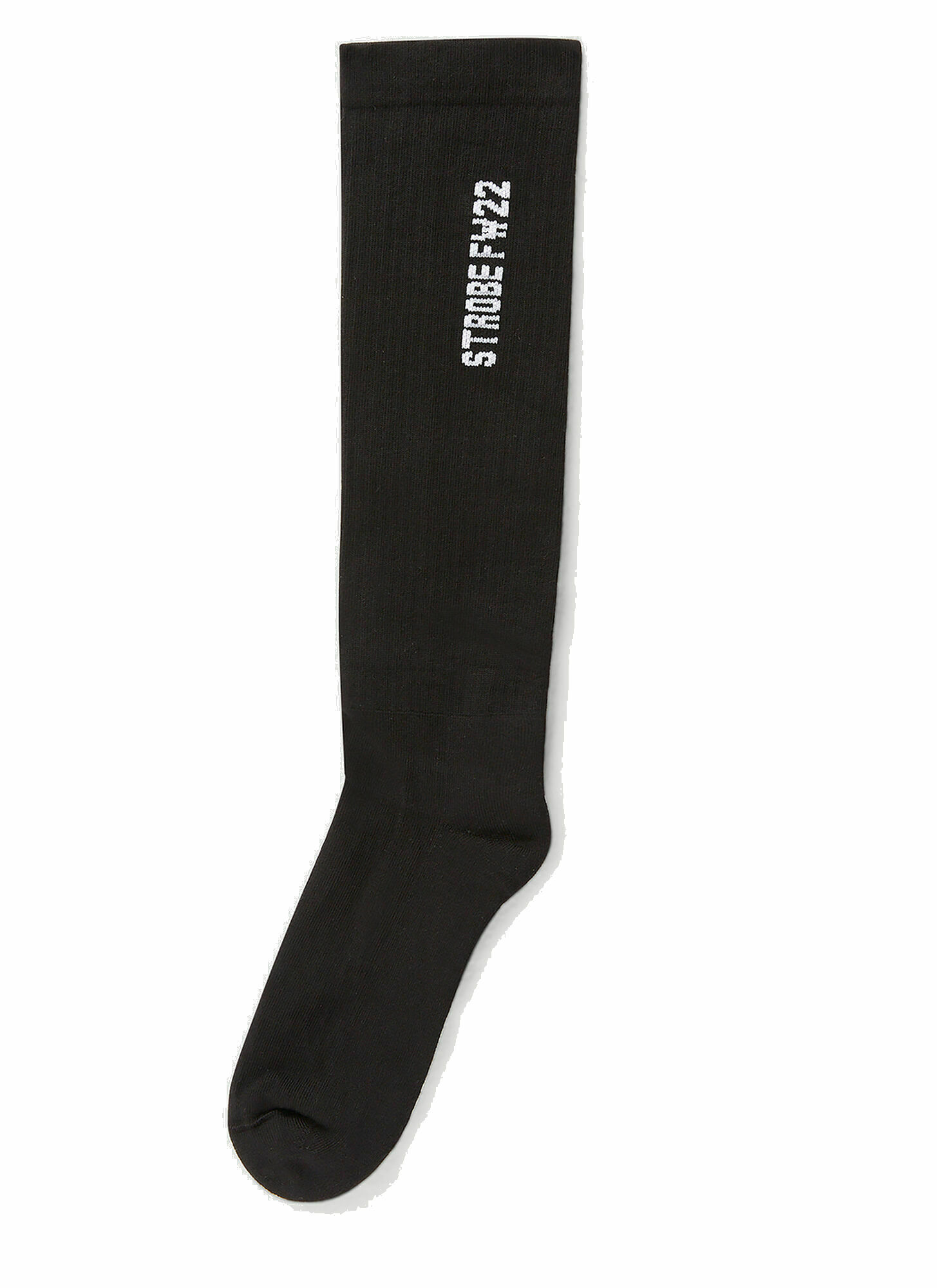 Photo: Logo Intarsia Socks in Black