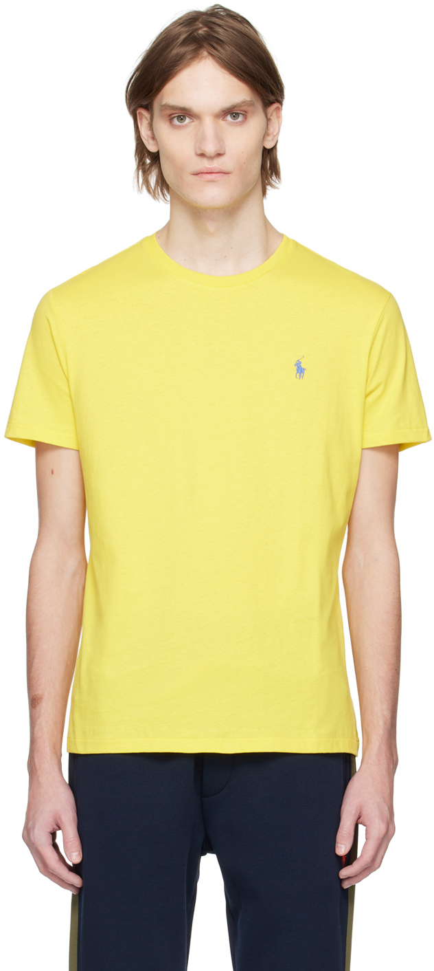Polo Ralph Lauren Yellow Embroidered T-Shirt Polo Ralph Lauren