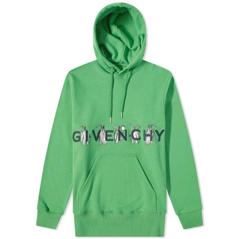 Givenchy Reaper Logo Embroidered Hoody Givenchy