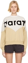 Isabel Marant Etoile Beige & Grey Houston Sweatshirt