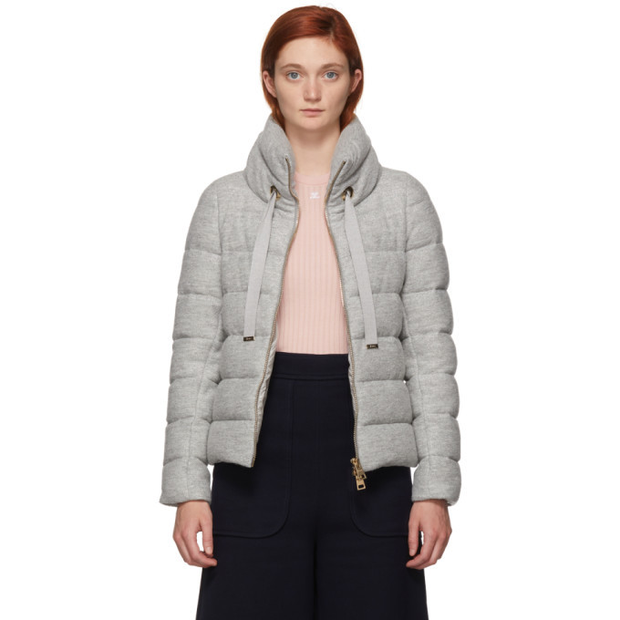 herno glow wool puffer coat