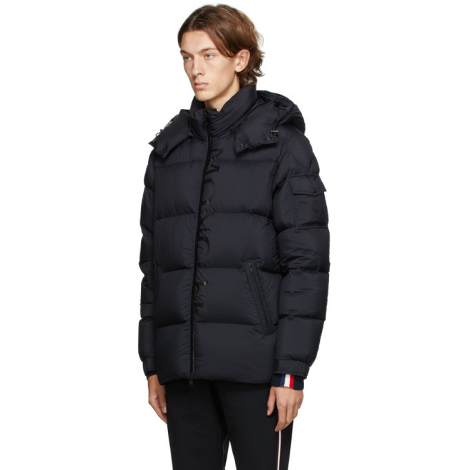 maures logo down puffer jacket