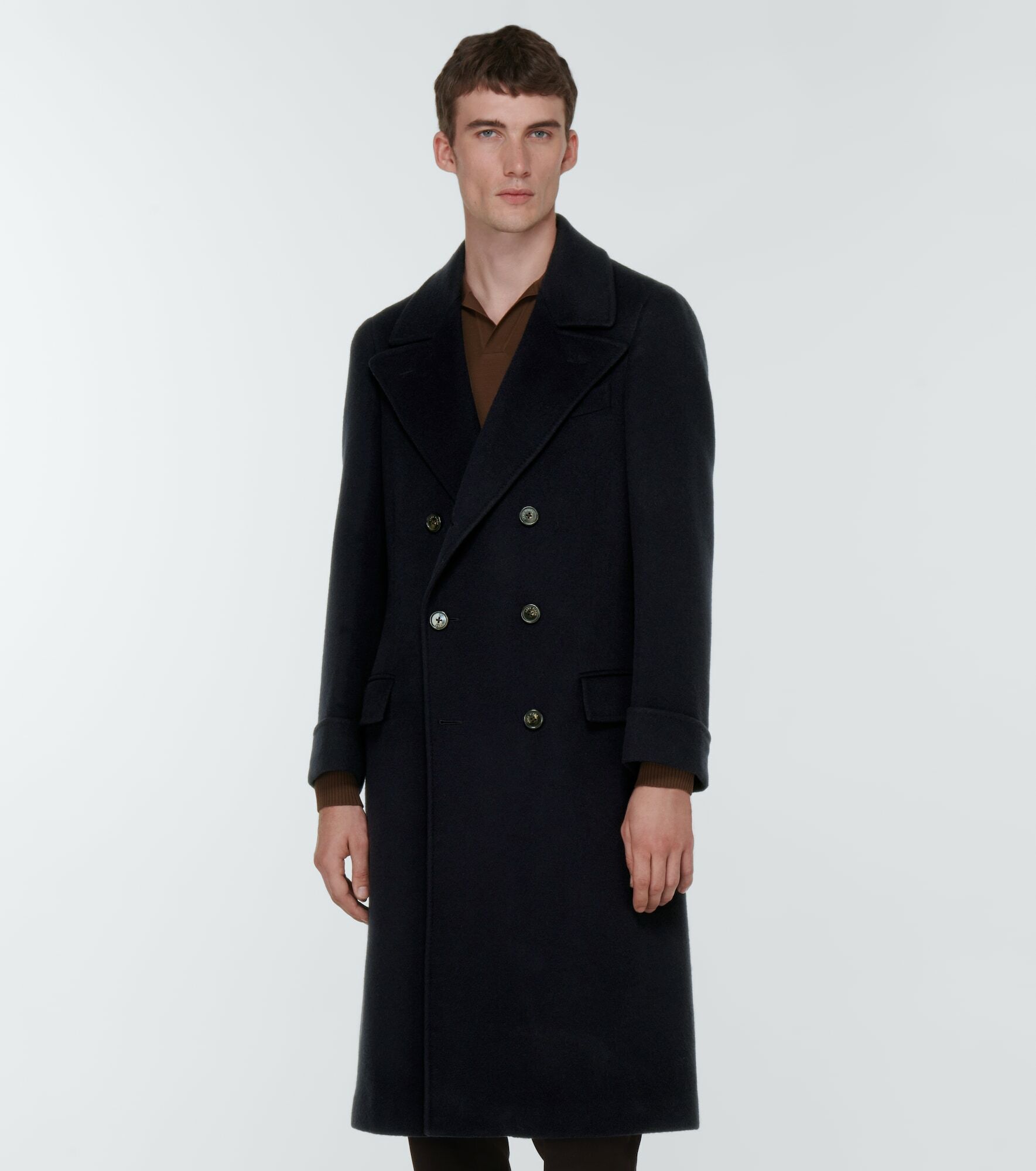 Loro Piana - Double-breasted cashmere coat Loro Piana